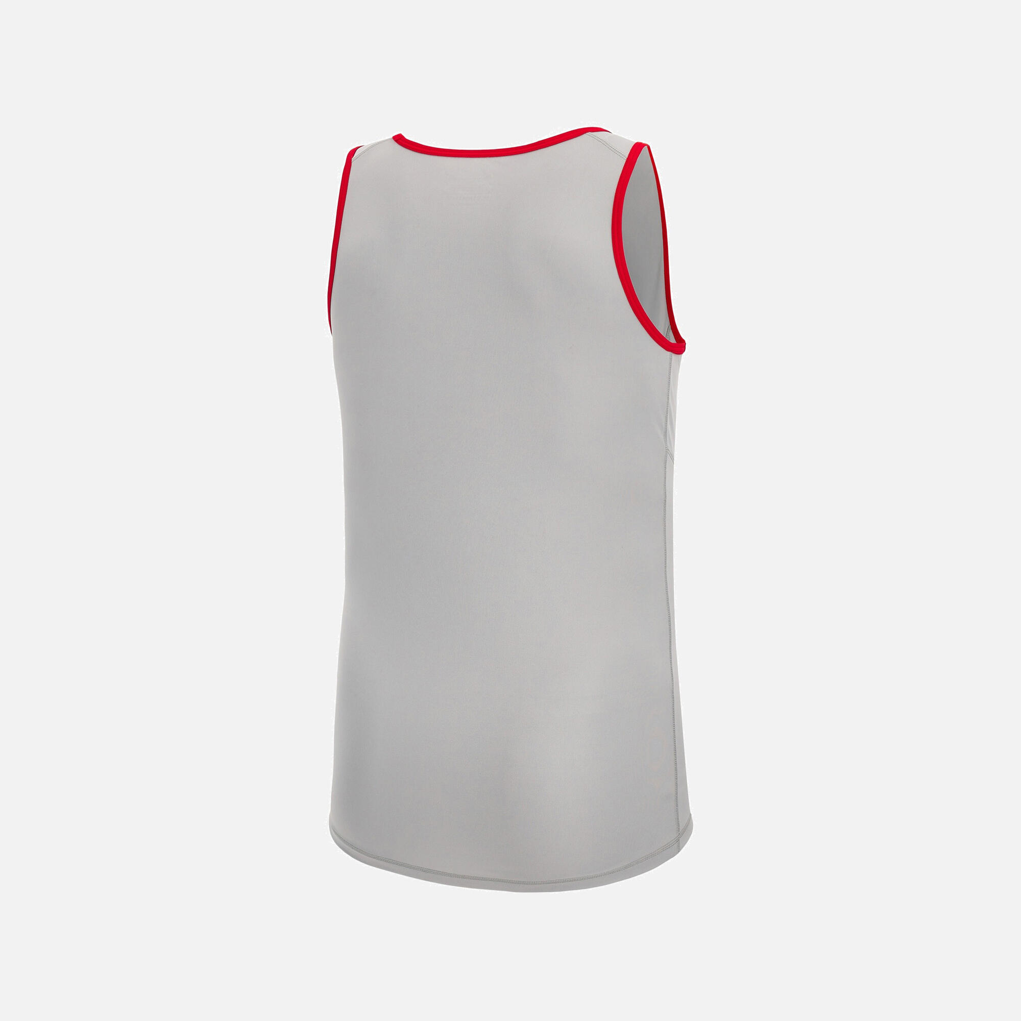 Macron WRU Wales Kids Training Poly Dry Singlet 2/4