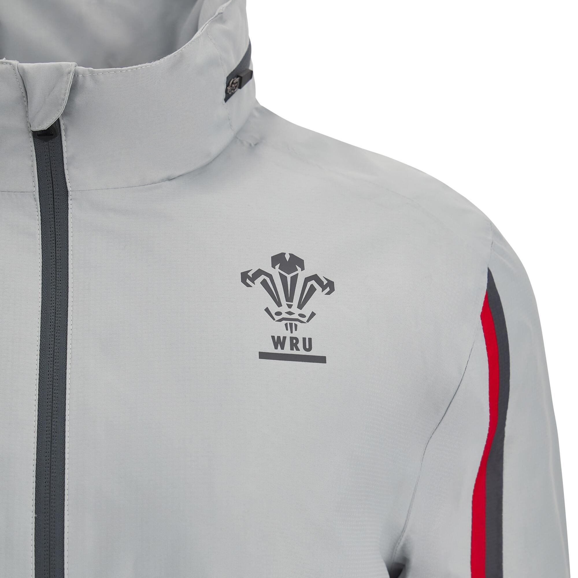 Macron Wales WRU Mens Waterproof Travel Jacket 4/4
