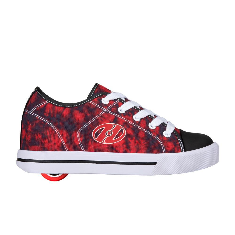 Classic Red/Black Kids Heely Shoe 2/3