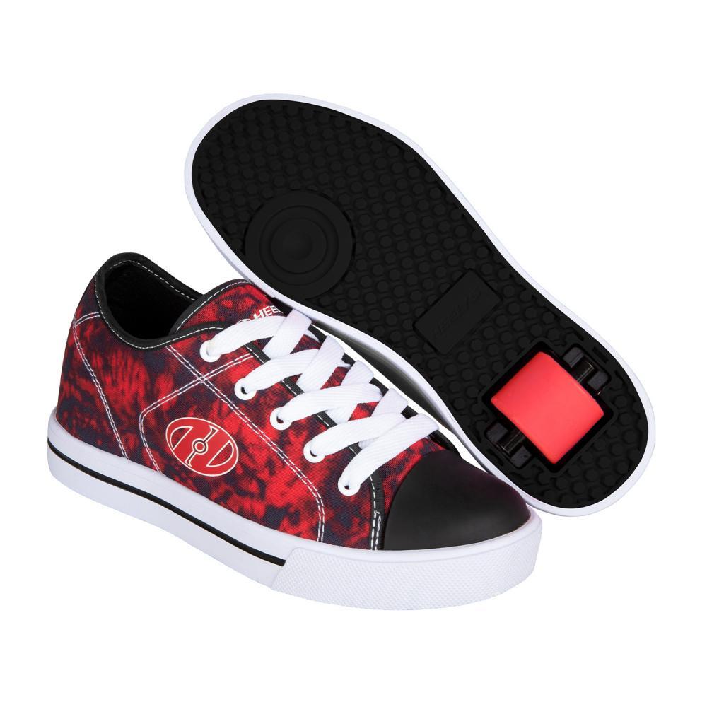 HEELYS Classic Red/Black Kids Heely Shoe