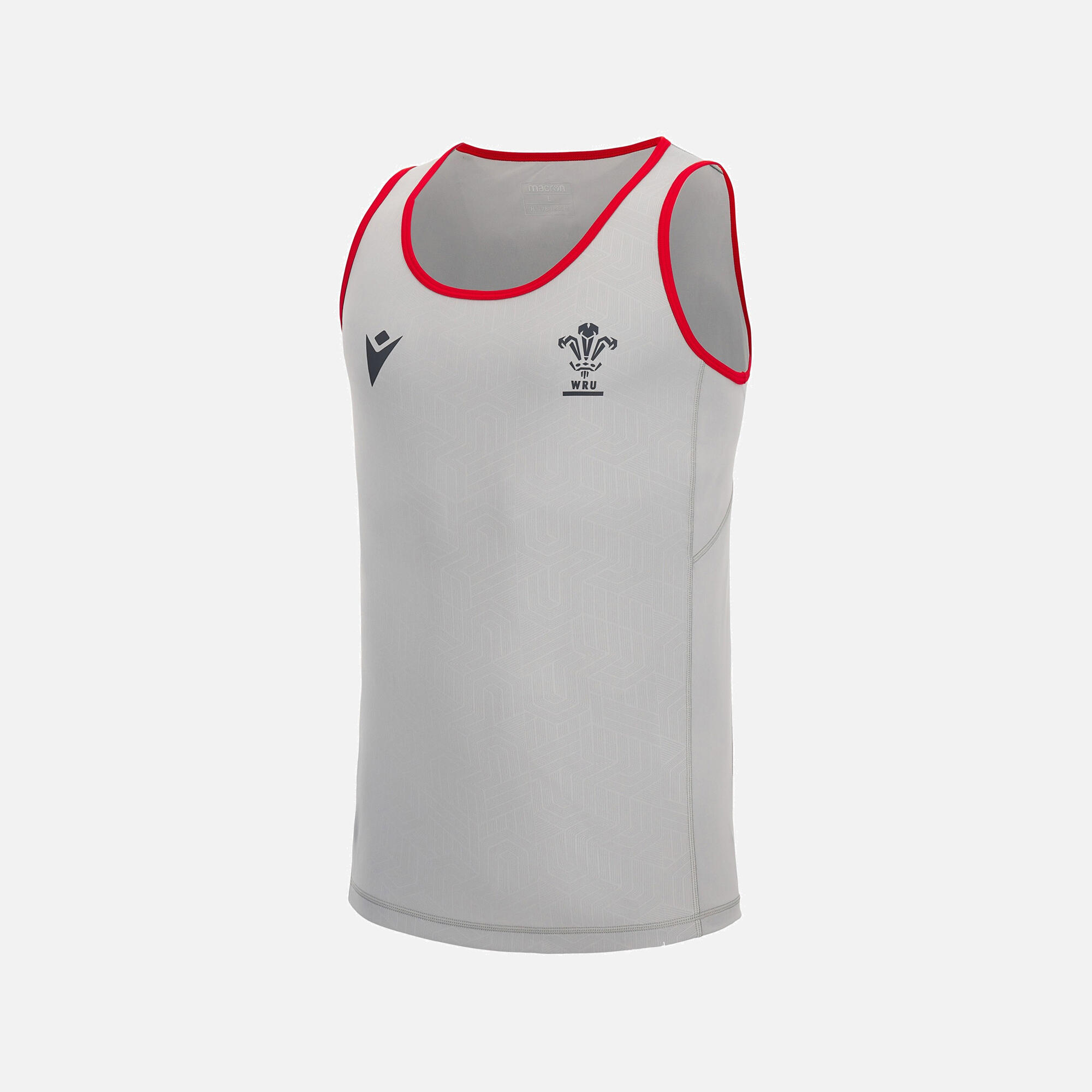 MACRON Macron WRU Wales Kids Training Poly Dry Singlet