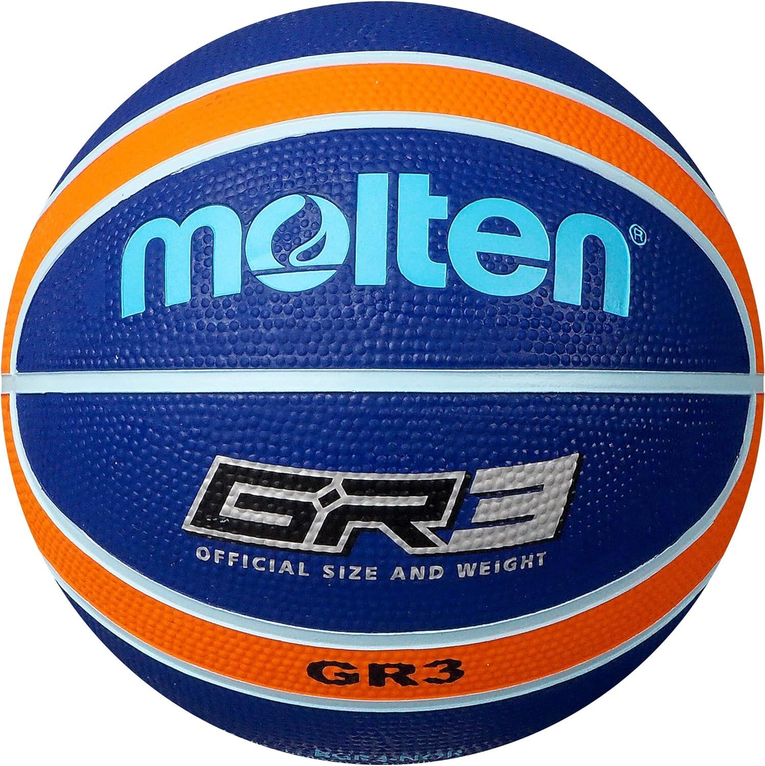 MOLTEN Molten BGR Basketball Size 3 - Blue/Orange