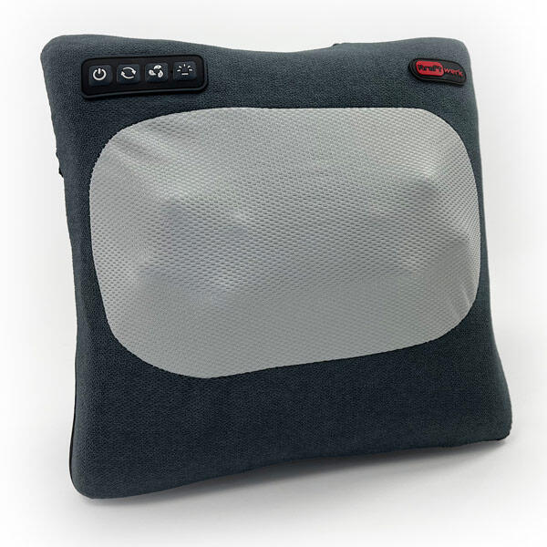 Almofada de massagem Shiatsu sem fio com função de aquecimento alimentada por ax
