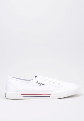 Sneakers Pepe Jeans Modell Brady Basic W Farbe Weiß