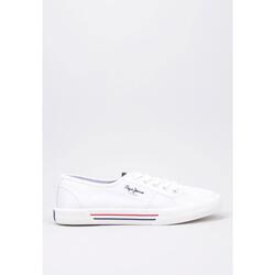 Baskets Pepe Jeans Brady W Basic, Blanc, Femmes