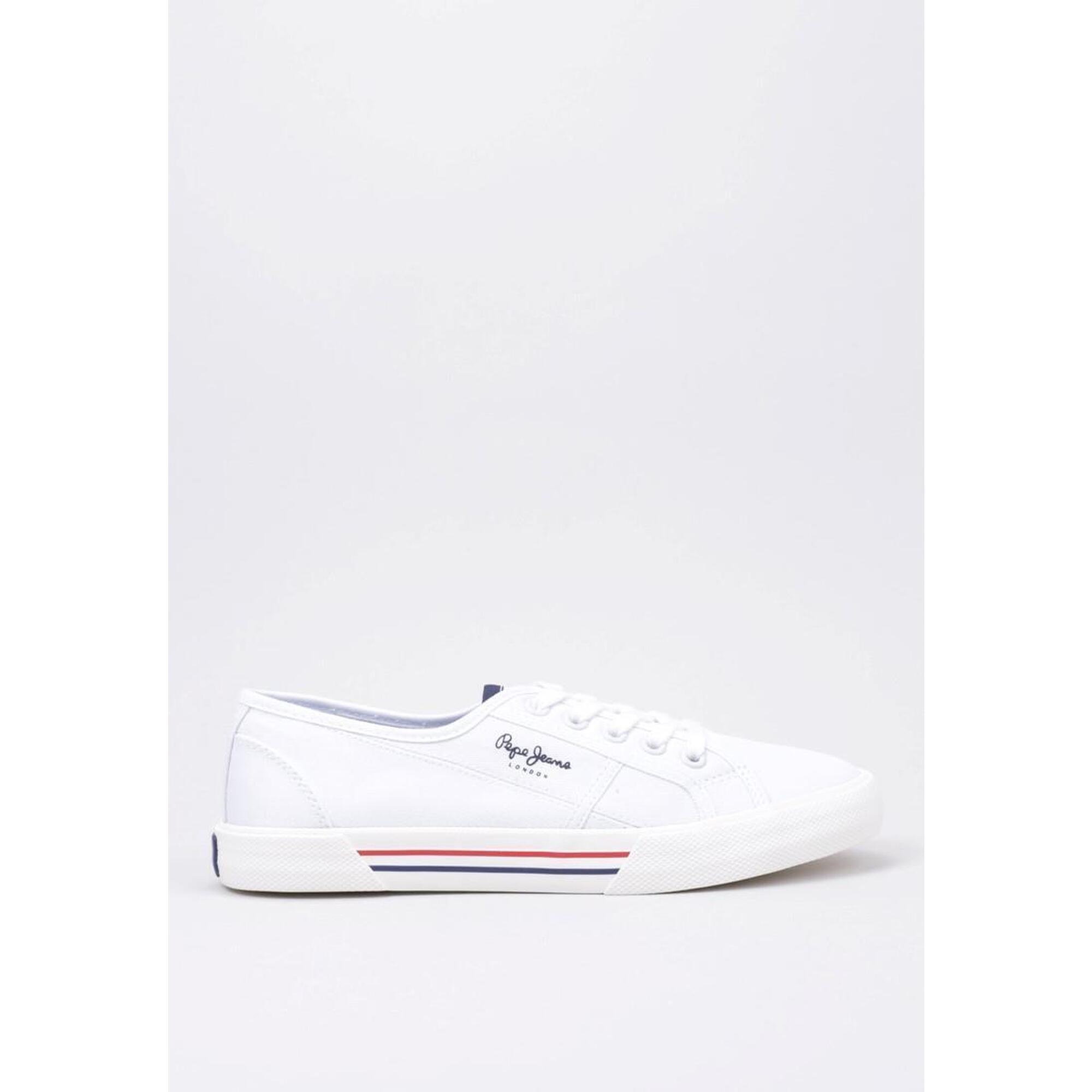 Tenisówki Pepe Jeans Model Brady Basic W Kolor Biały