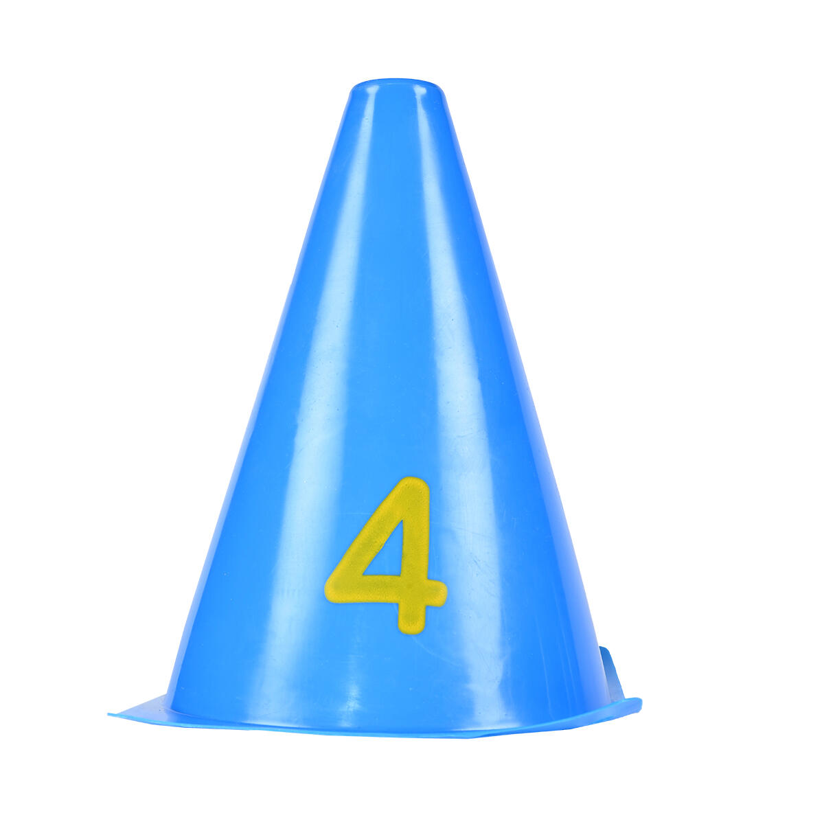 Plots Markierungskegel mit den Nummern 0 bis 10 für das Training 5/5