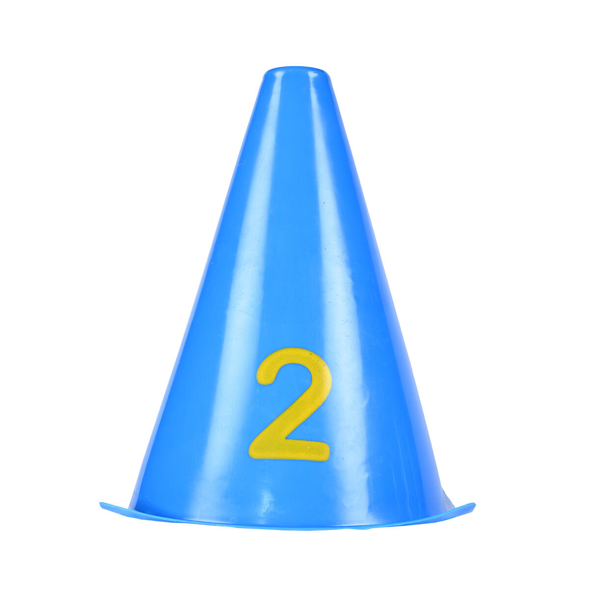 Plots Markierungskegel mit den Nummern 0 bis 10 für das Training 3/5