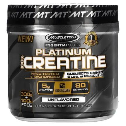 Platinum 100% Creatine 400g MuscleTech