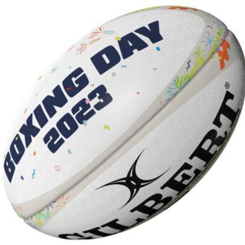 Réplica del balón de rugby Gilbert Boxing Day 2023