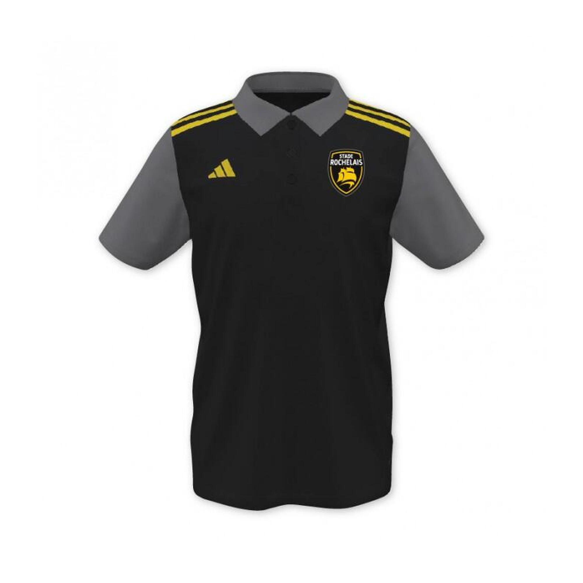 adidas T16 Team Polo Homme Noir - Budo House