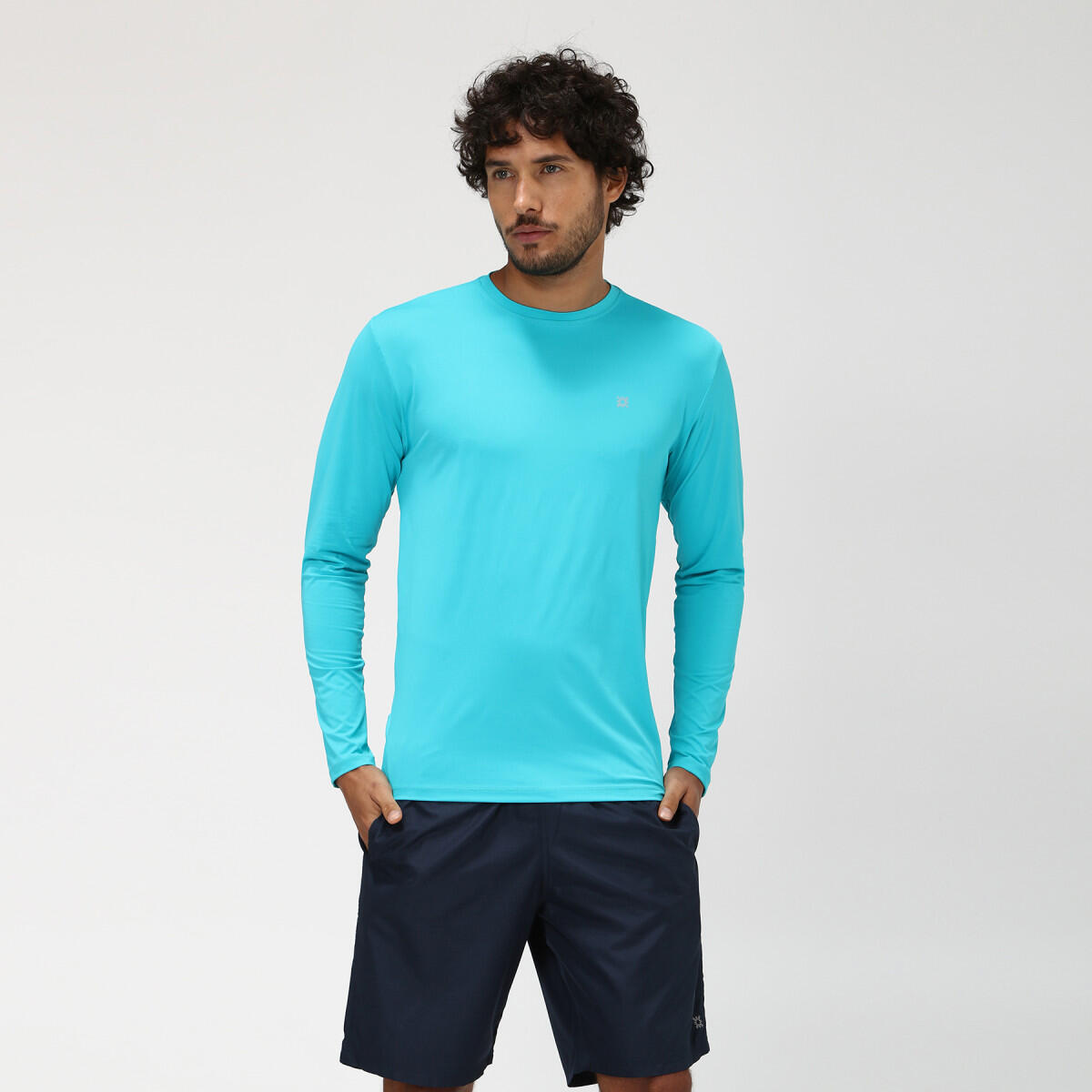 Camisa tipo rashguard bem estar uv line