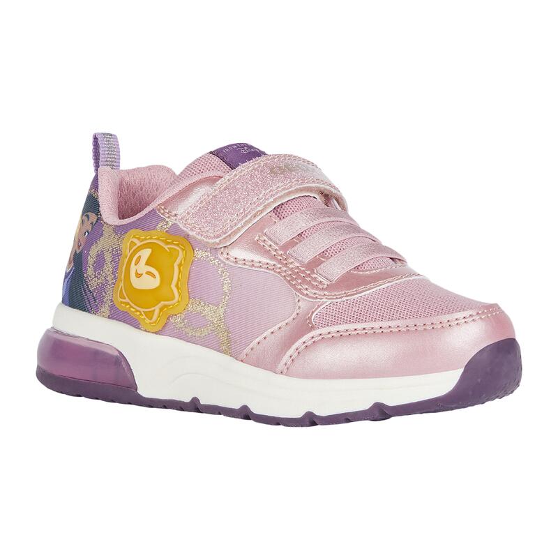 Tenisówki Geox Model J Spaceclub G.a Kolor Rose