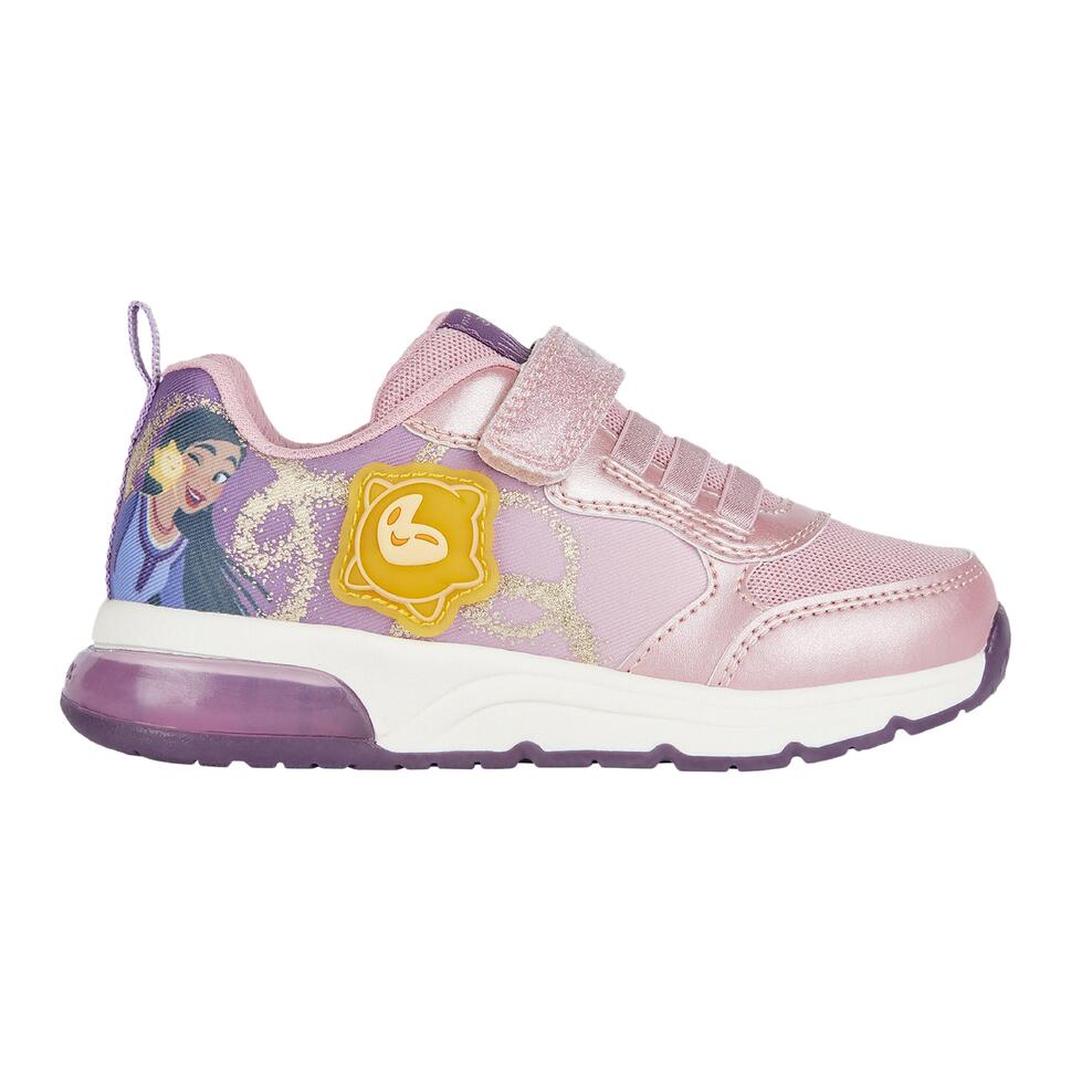 Tenisówki Geox Model J Spaceclub G.a Kolor Rose