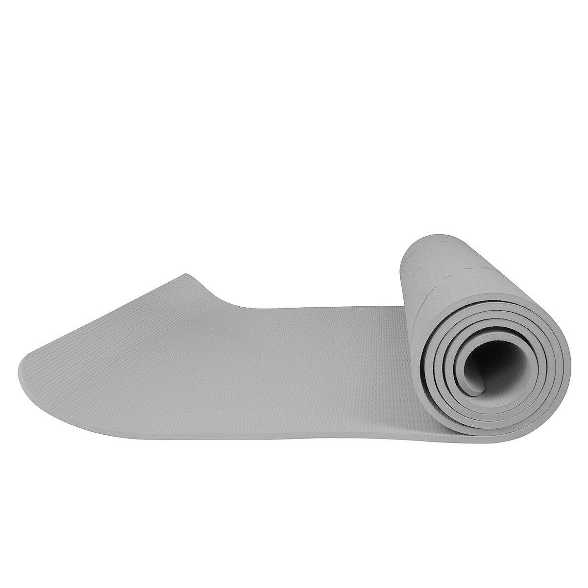 Tapis d'exercice de 183 cm gris 3/7