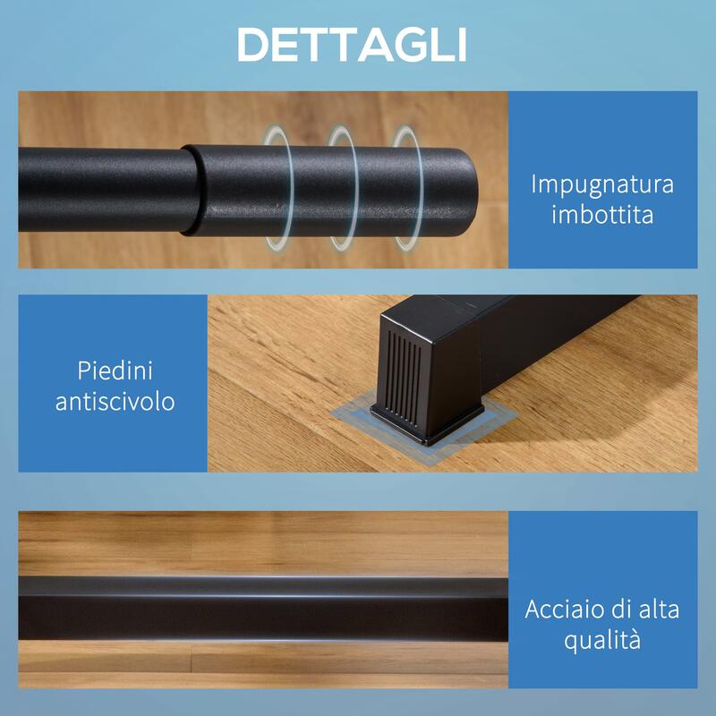 HomCom statie pentru antrenament, 83x72x98cm, rosu si negru