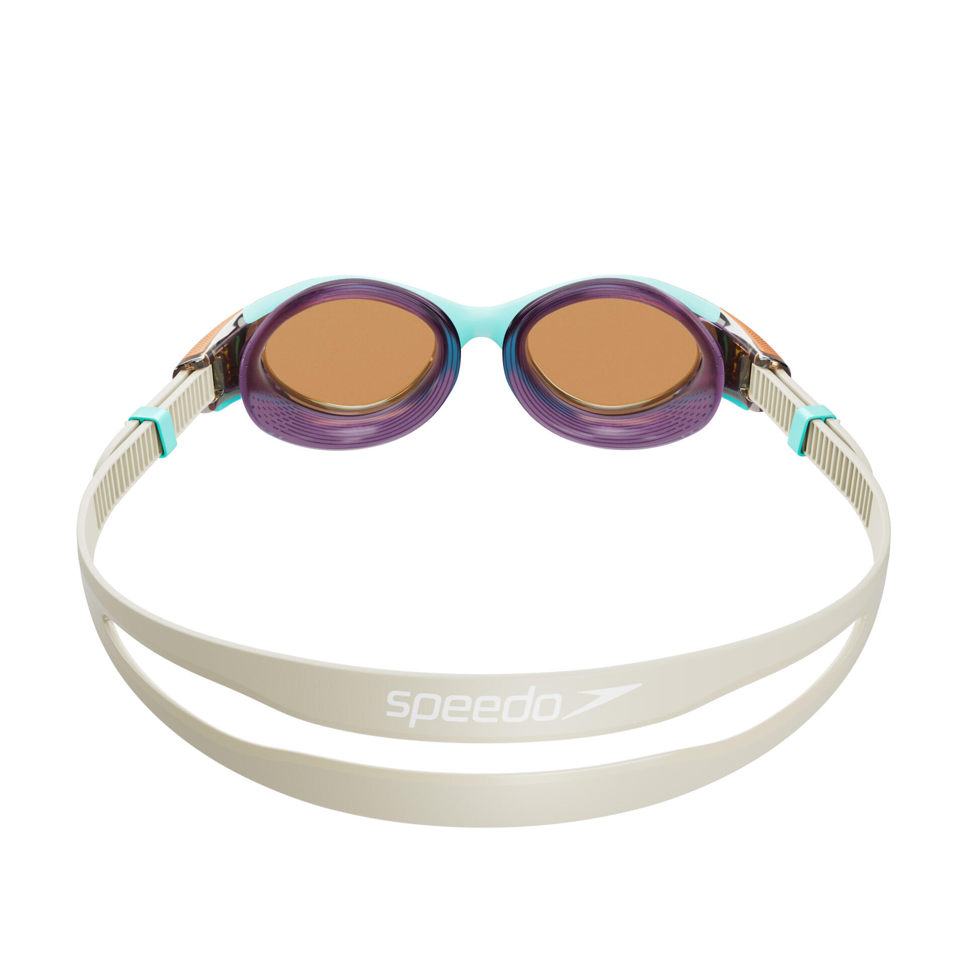 Speedo Biofuse 2.0 Femme Tan Pâle/Épice de Citrouille/Bleu Marine 3/6