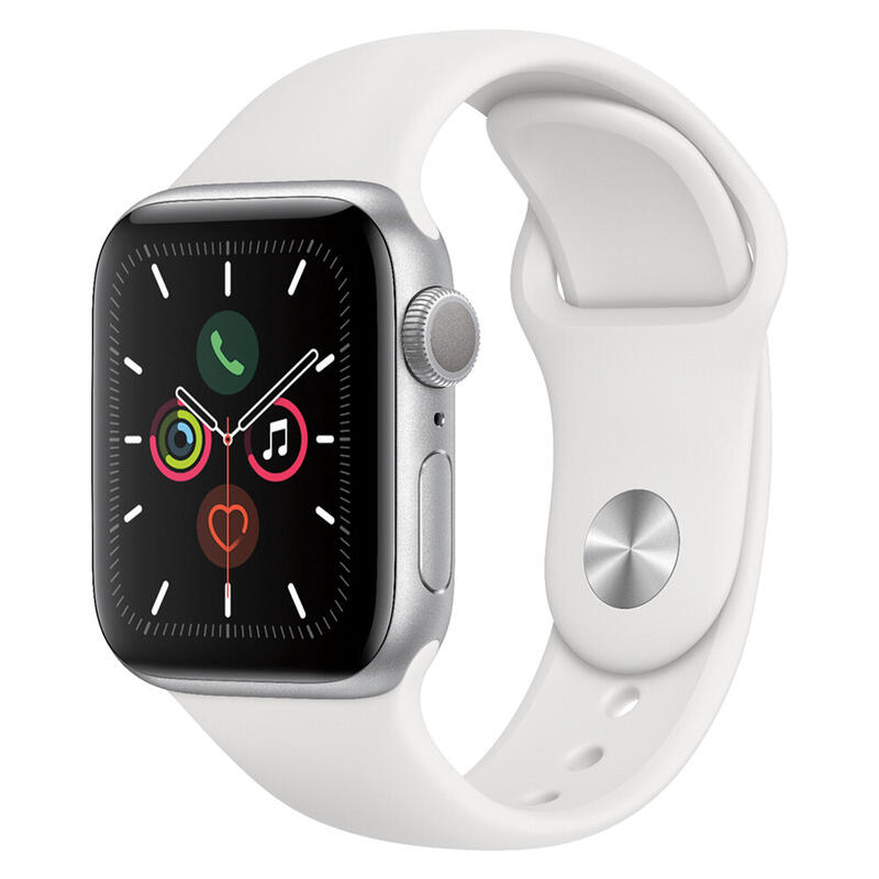 Reconditionné - Apple Watch SE 40 mm GPS Aluminium Argent/Blanc - état correct