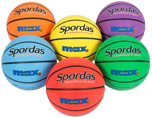 SPORDAS Basketballs Spordas Max (x6)