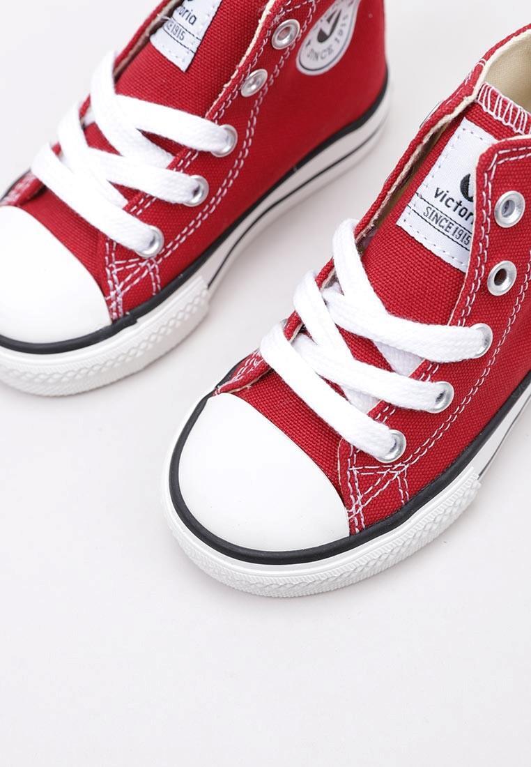 Chaussure de randonnée Baskets Enfants Victoria TRIBU BOTIN LONA Roug 3/5