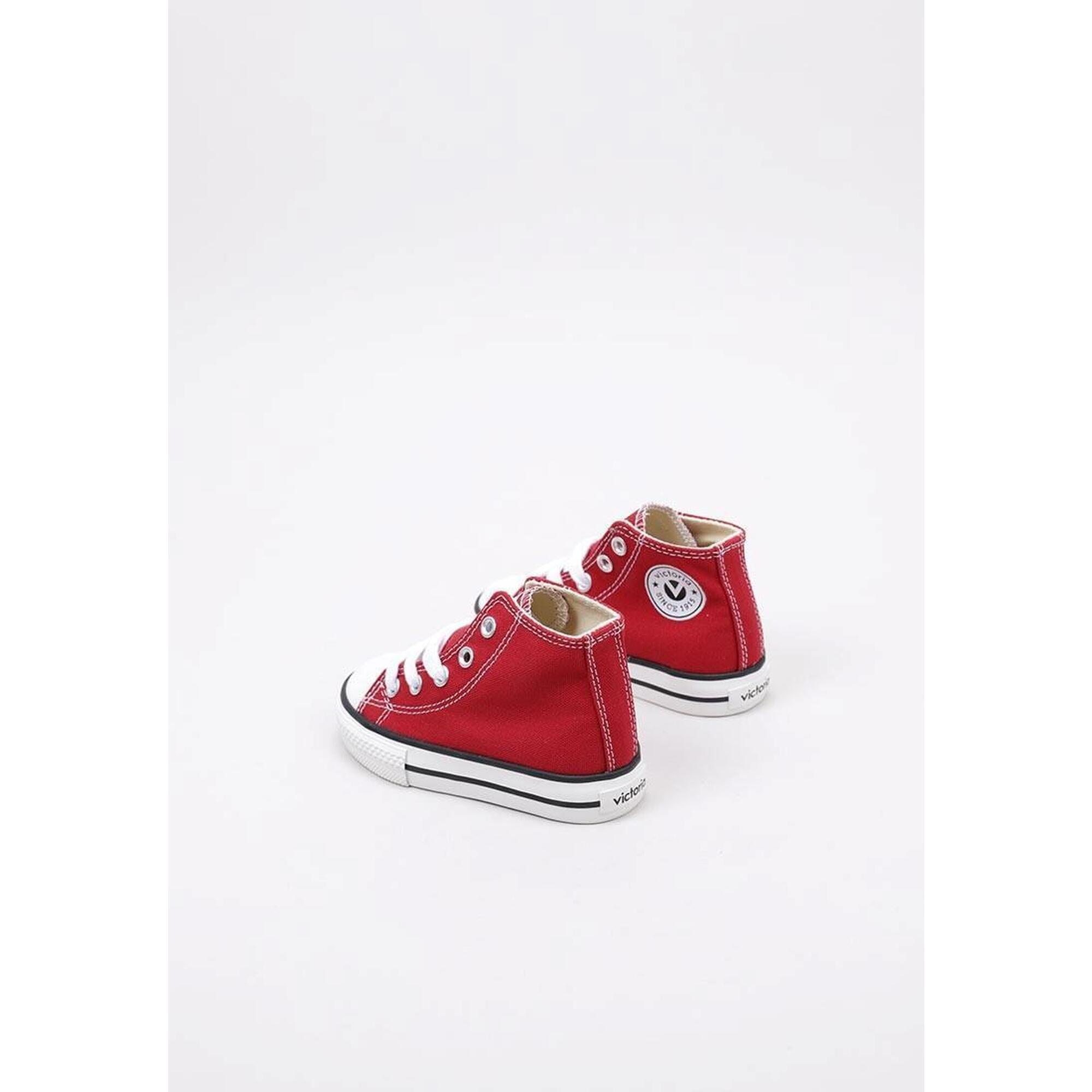 Zapatillas Deportivas Niños VICTORIA TRIBU BOTIN LONA Rojo