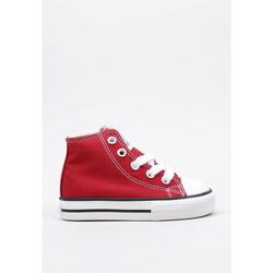 Comprar zapatillas lona tipo Victoria para niño rojas online