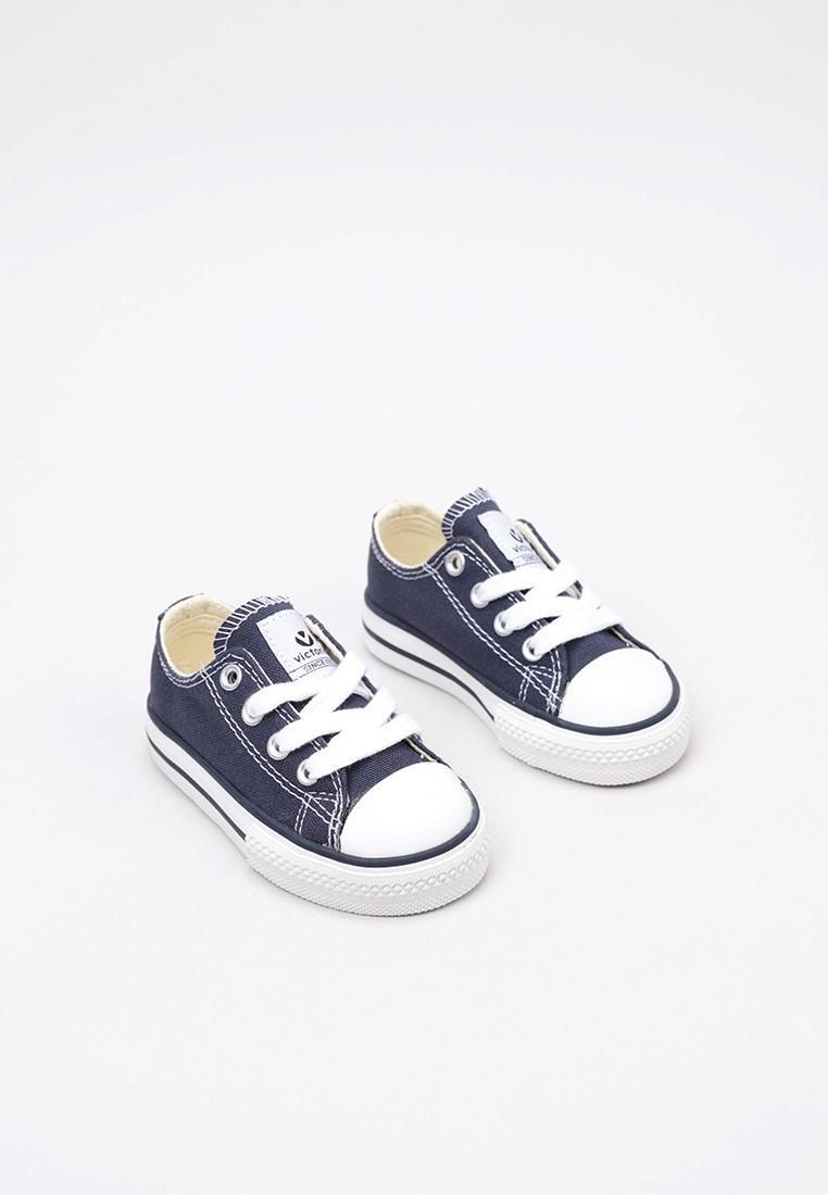 Chaussures Deportivas Niños Victoria TRIBU BASKET LONA Marine 2/5
