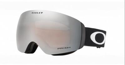 Oakley flight deck m skibril mat zwart / prizm snow black iridium
