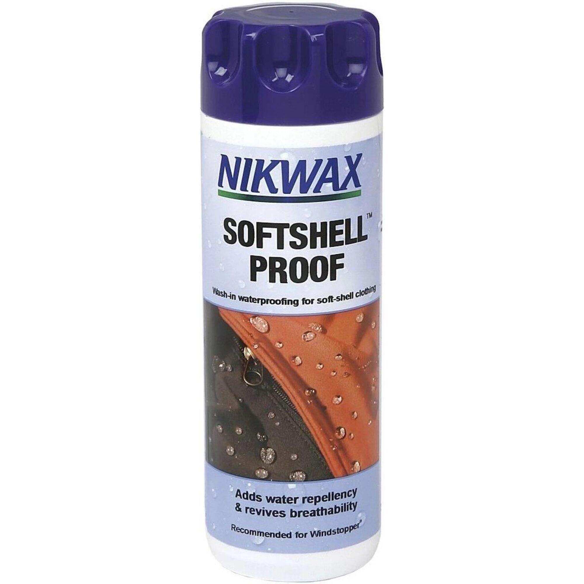 Impregnat do odzieży Nikwax Softshell Proof Wash-In 300 ml