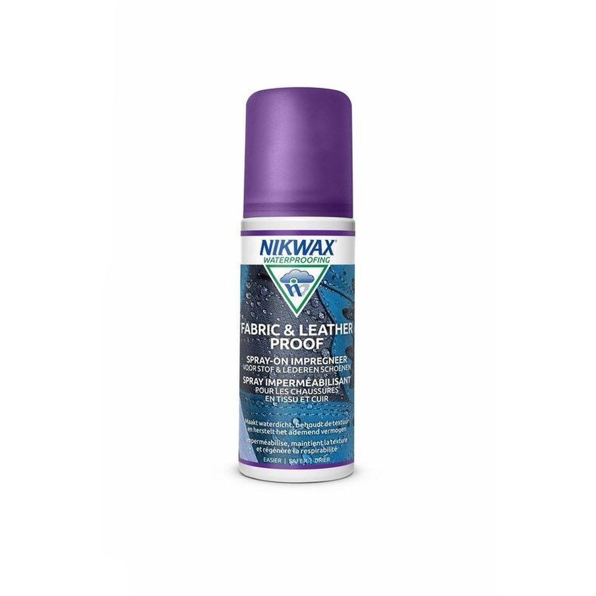 Soin des chaussures 125ML - Nikwax Fabric & Leather Spray