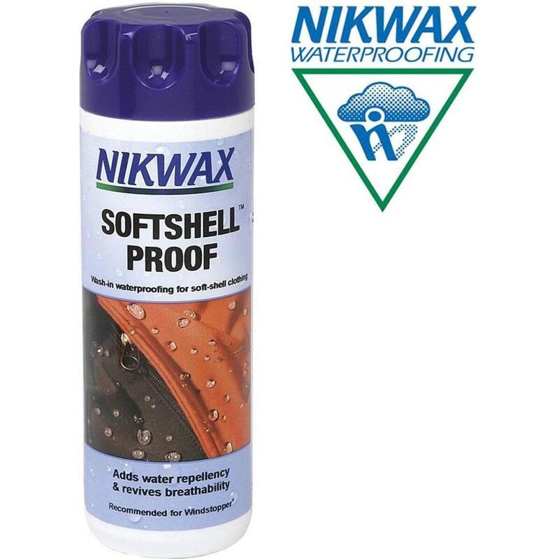 Impregnat do odzieży Nikwax Softshell Proof Wash-In 300 ml