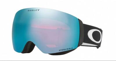 Oakley flight deck m skibril mat zwart/ prizm snow sapphire iridium