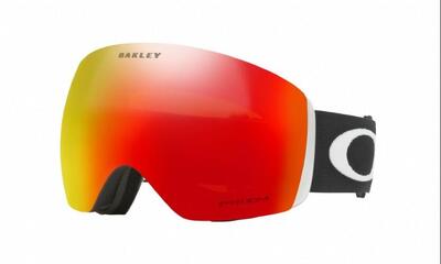 Oakley flight deck l skibril mat zwart/ prizm snow torch
