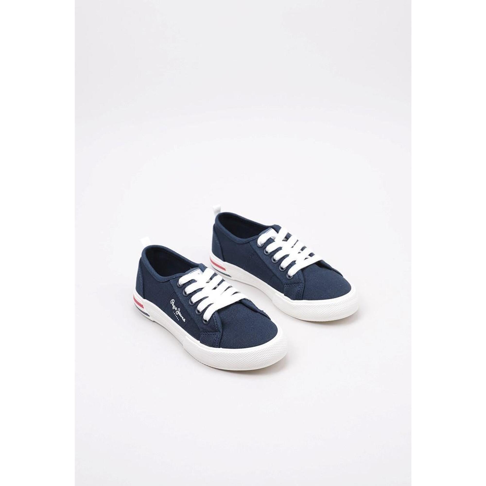 Zapatillas Deportivas Niños Pepe Jeans Brady Basic Boy Azul