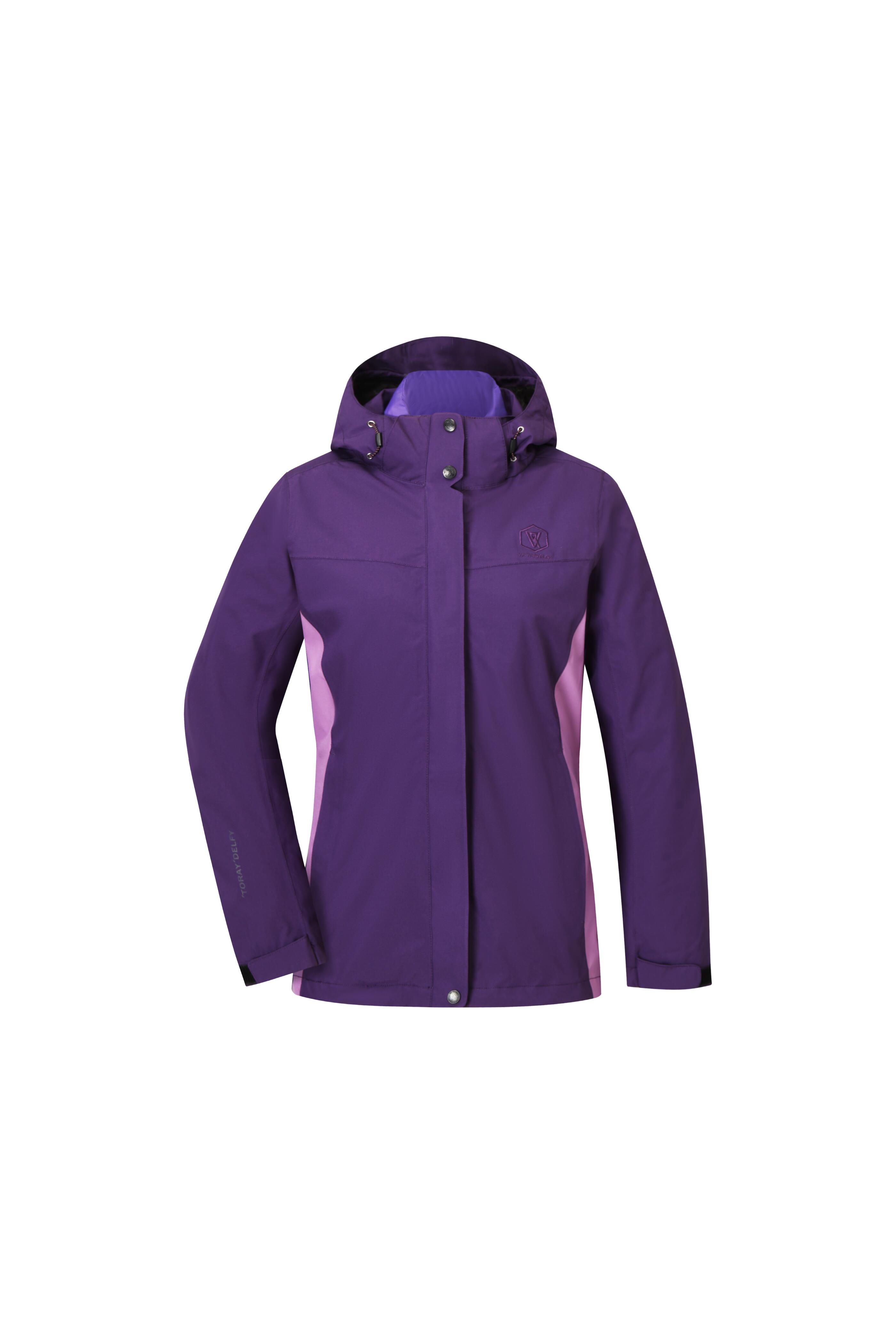 ★DUVETICA★ Venatro Light Violet Women's Down Jacket V-24F- Down Jacket Women Hooded Coat Autumn Winter 90% White Duck