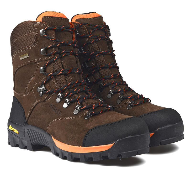 Botas de montaña y trekking Hombre Aigle Altavio Hi Gore-Tex Sepia