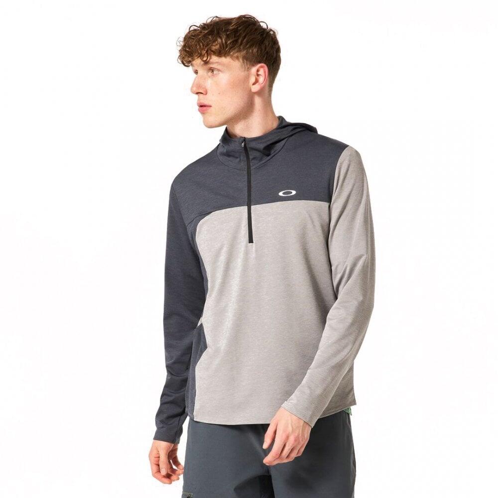 Oakley GRAVITY RANGE Hoodie - STEEL GREY HTHR 1/6