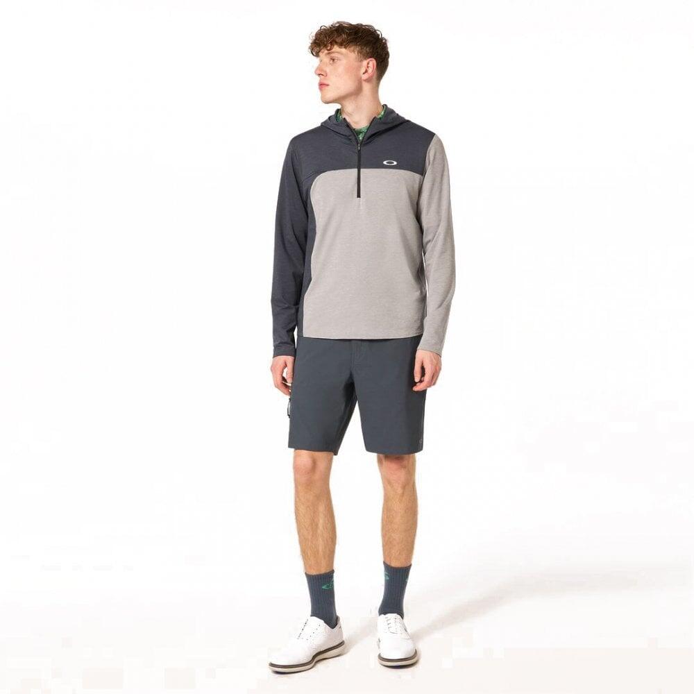 Oakley GRAVITY RANGE Hoodie - STEEL GREY HTHR 6/6