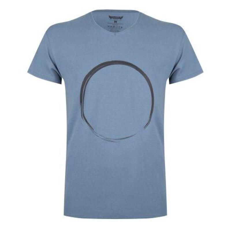 T-shirt Moksha Zen - Col en V à la hanche, doux et confortable - Green Earth