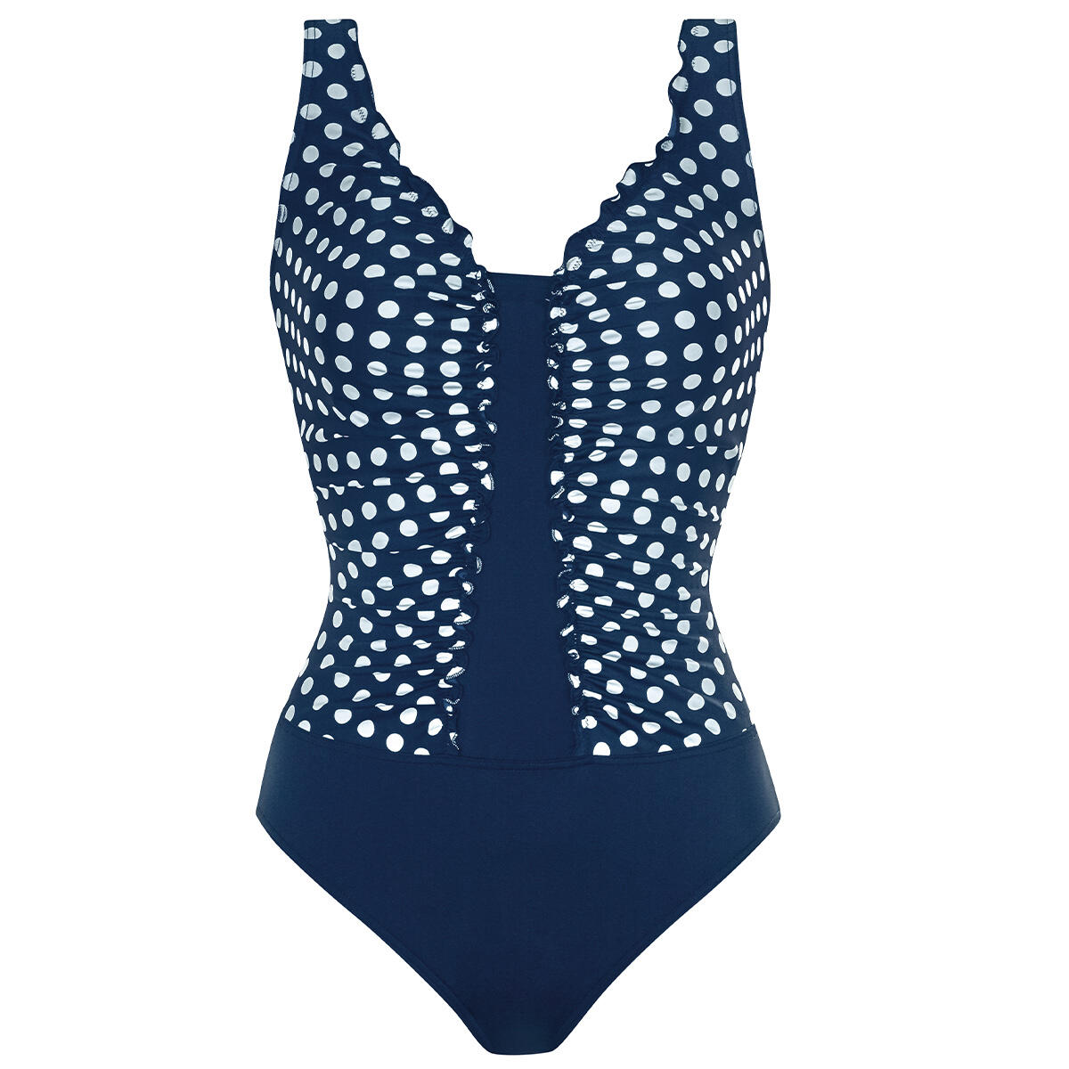 Sunmarin - Maillot De Bain Femme - De Natation Basic - Maillot De Bain 1 Pièce - Bleu - Decathlon
