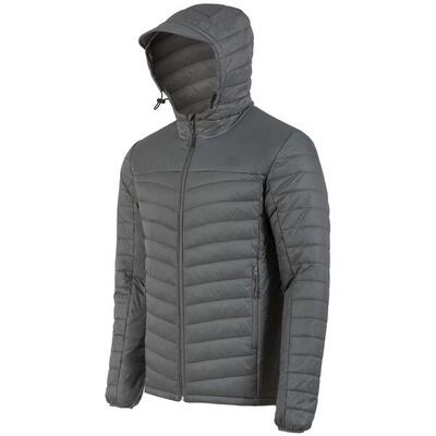 Jas lewis insulated tecloft voor heren capuchon - grijs