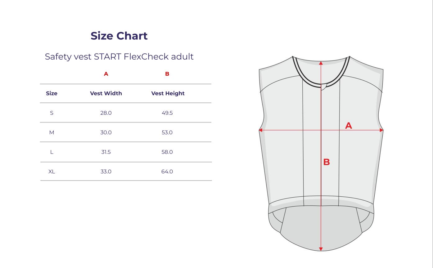 Schutzweste für Reiten, ‎Unisex – Erwachsene, Sicherheitsweste, START FlexCheck 3/3