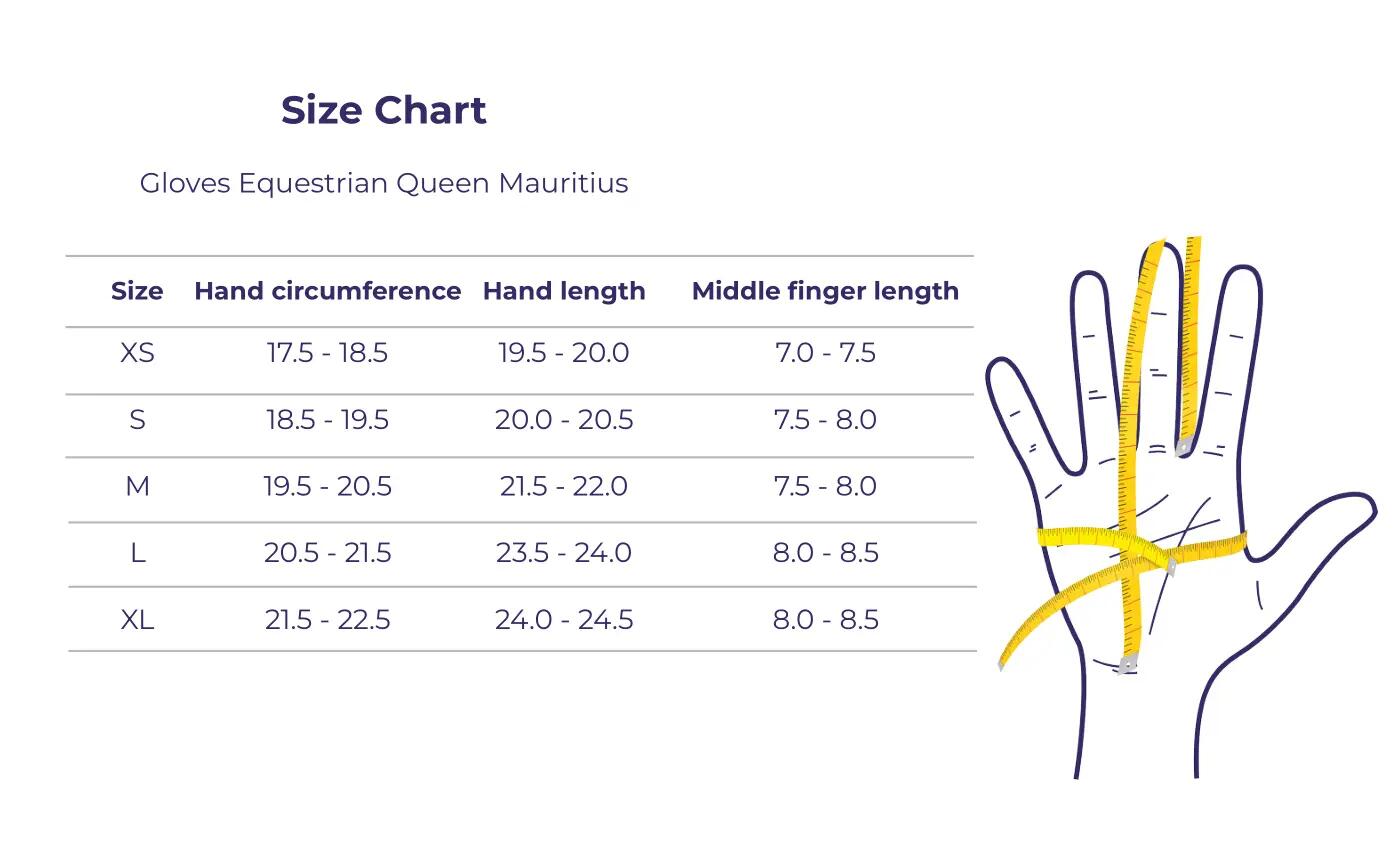 Rękawiczki do jazdy konnej Equestrian Queen Mauritius skórzane 4/5