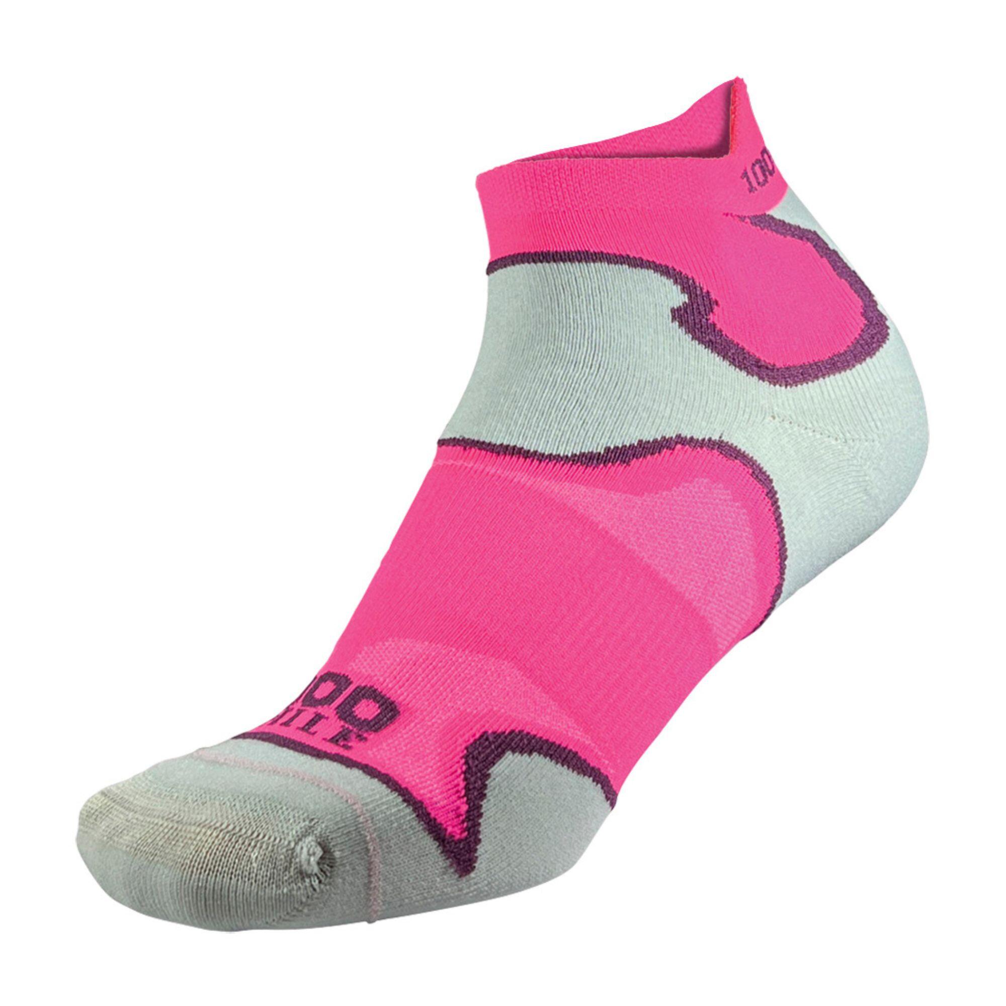 1 Pack Ladies Fusion Socklet Double Layer 1/3