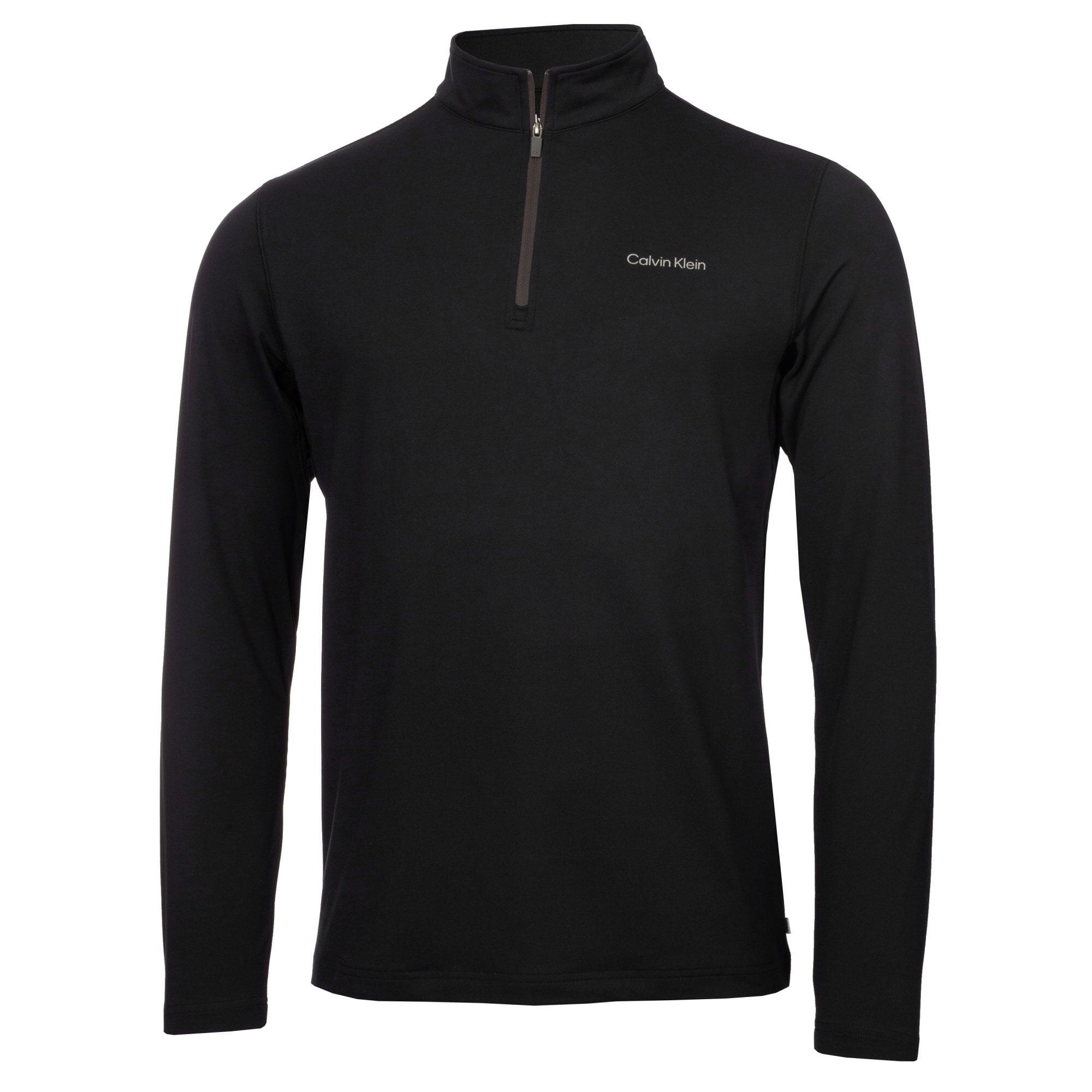 CALVIN KLEIN Calvin Klein NEWPORT HALF ZIP BLACK