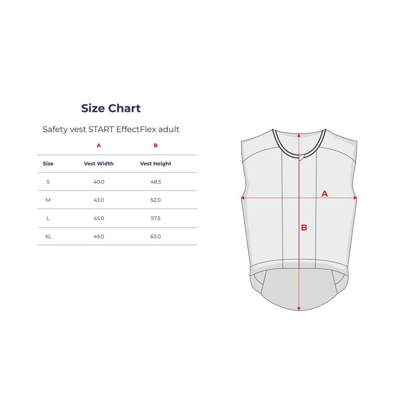 Veste de siguranță pentru adulți START EffectFlex