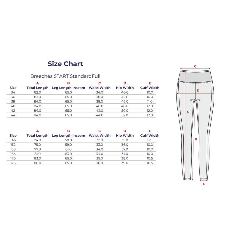Pantalon Echitație de damă START StandardFull