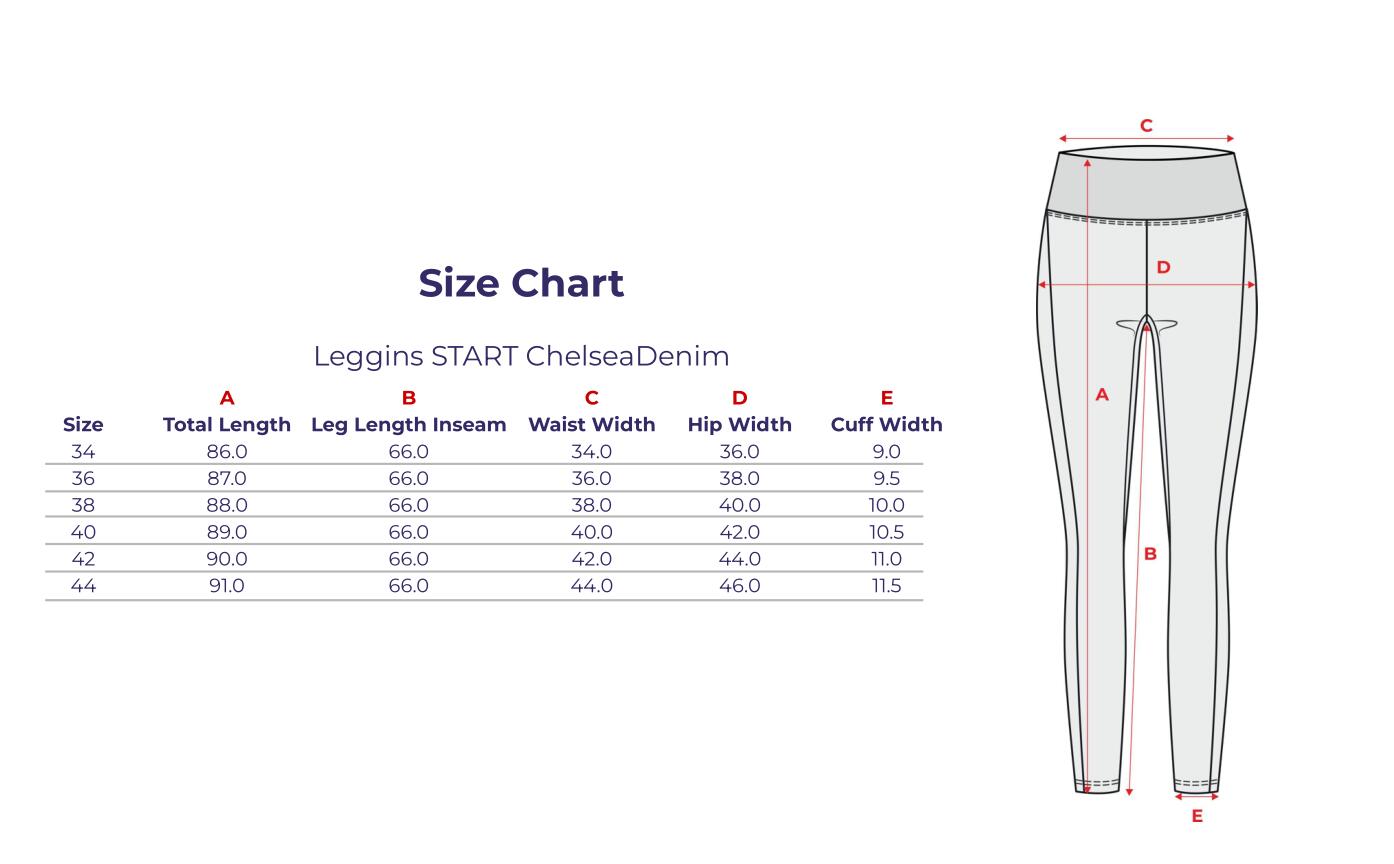 High Waist Reitleggins Damen Vollbesatz mit Handytasche START ChelseaDenim 4/4
