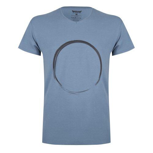 T-shirt Moksha Zen - Col en V à la hanche, doux et confortable - Green Earth