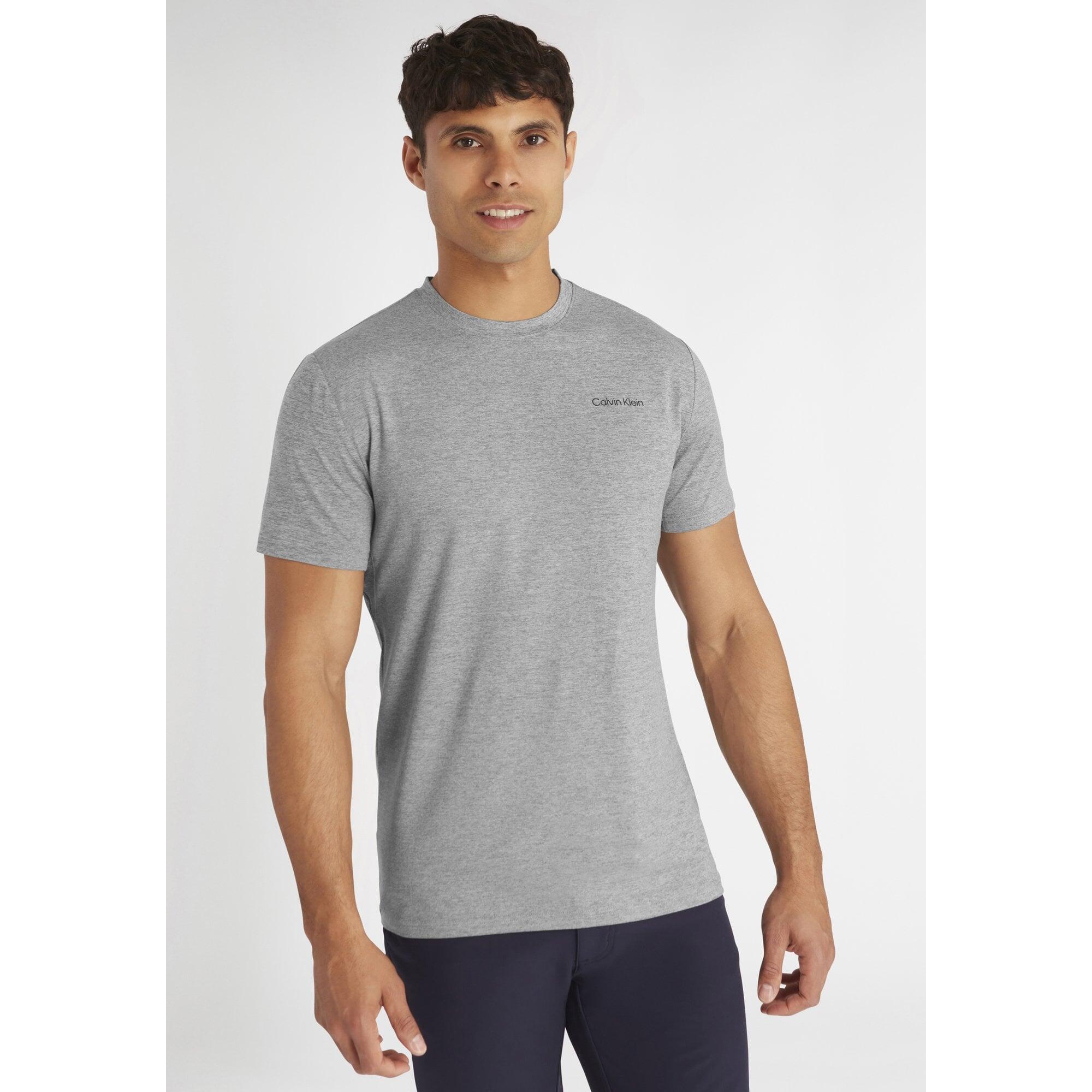 Calvin Klein NEWPORT T-SHIRT SILVER MARL 6/6